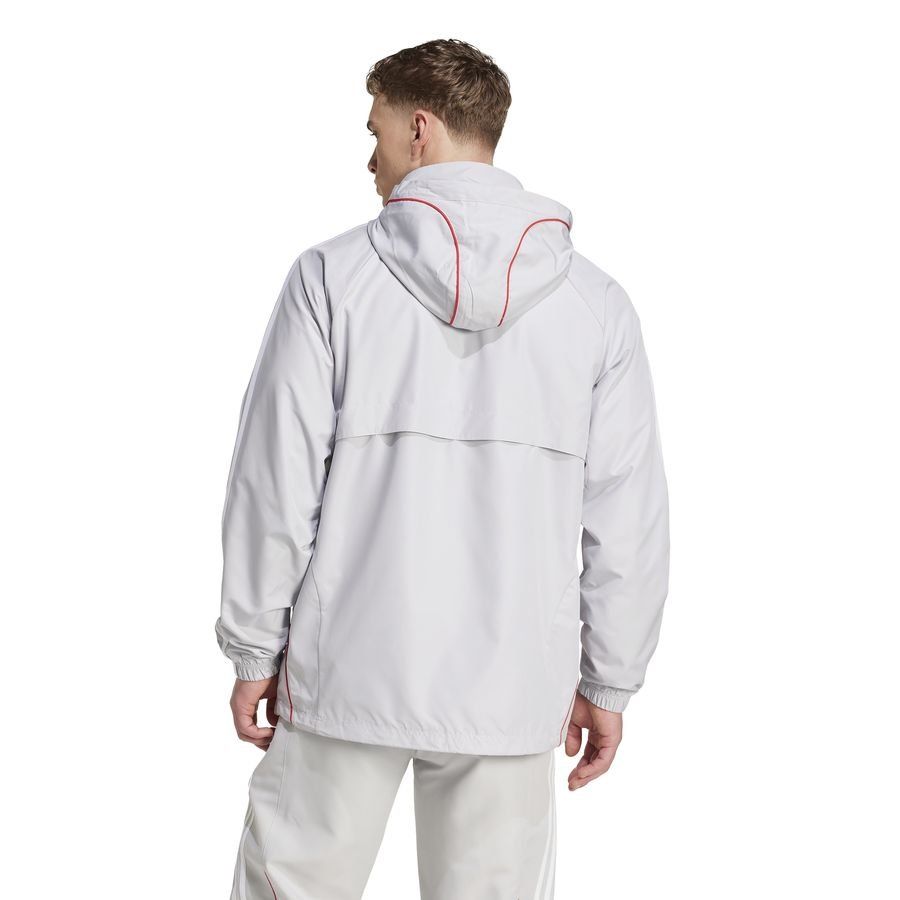 Bayern München Windbreaker Urban Purist - Grey - Men's-SoccerKits Hub | Buy Soccer Jerseys Online